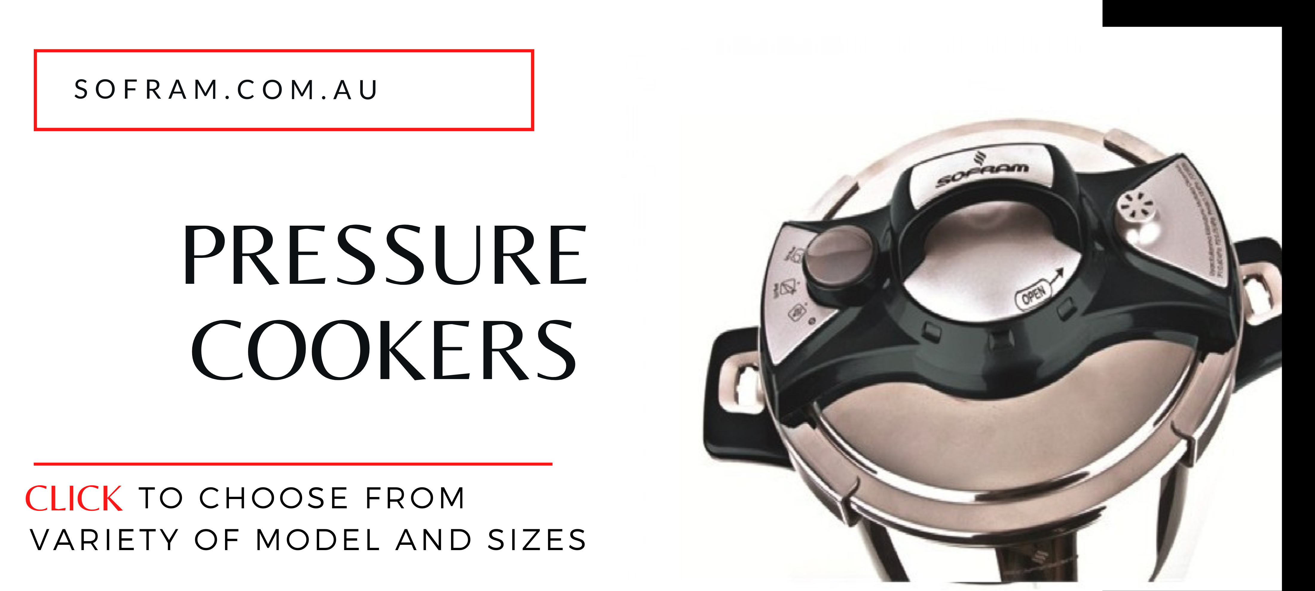 Sofram pressure cooker discount how to use