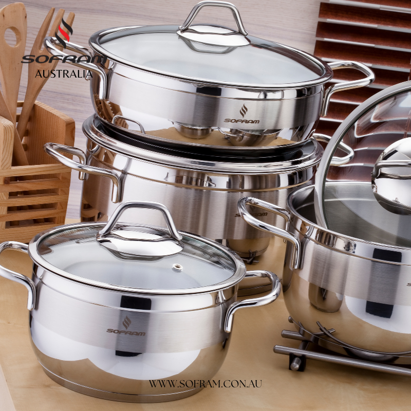 Sofram Cookware Set 10 pcs - Soft