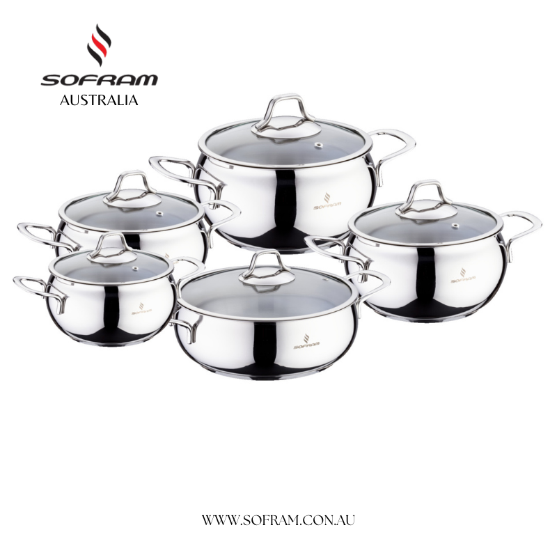 Sofram Cookware Set 10 pcs - Luna