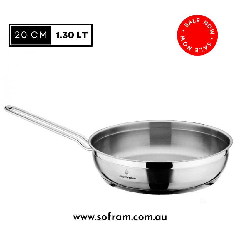 Sofram - Soft Frying Pan 20 cm 1.30 Lt - S/Steel