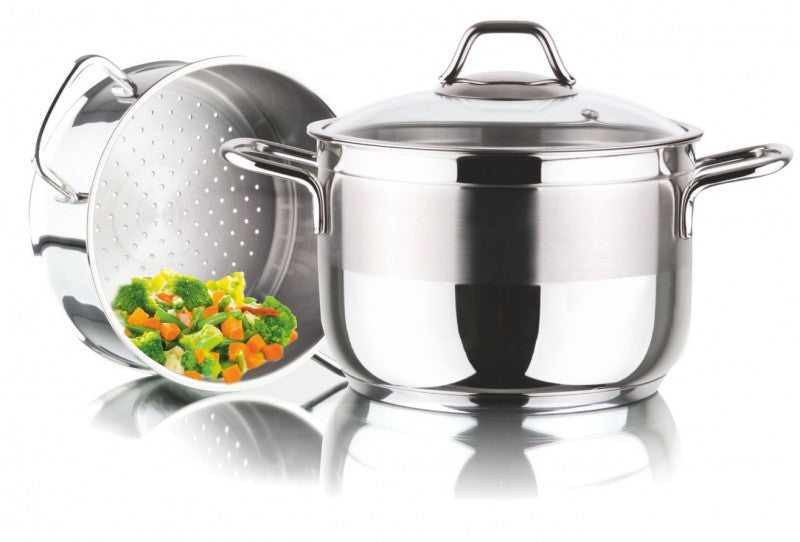 Sofram - Soft Steamer Pot 24 cm 6.50 Lt - S/Steel