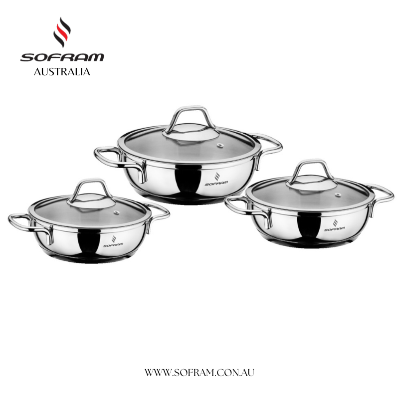 Sofram Cookware Set 6 pcs Egg Pan- Soft