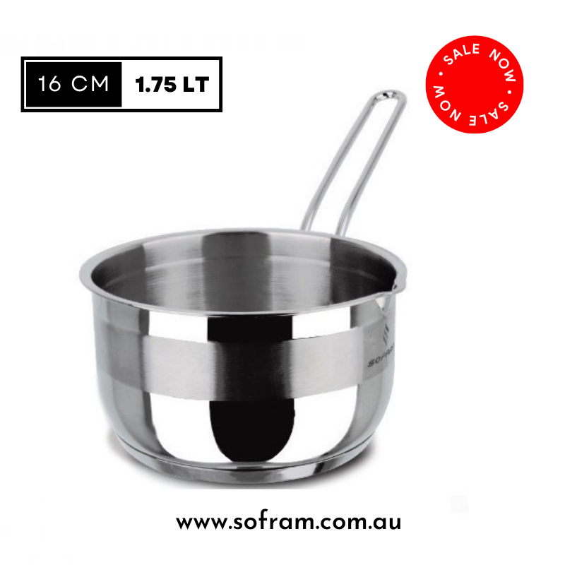 Sofram - Soft Saucepan 16 cm 1.75 Lt - S/Steel