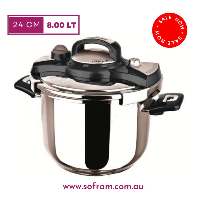 Sofram - Nesta Pressure Cooker 8 Lt / 24 cm - S/Steel