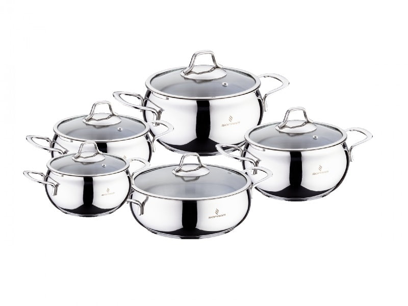 Sofram Cookware Set 10 pcs - Luna