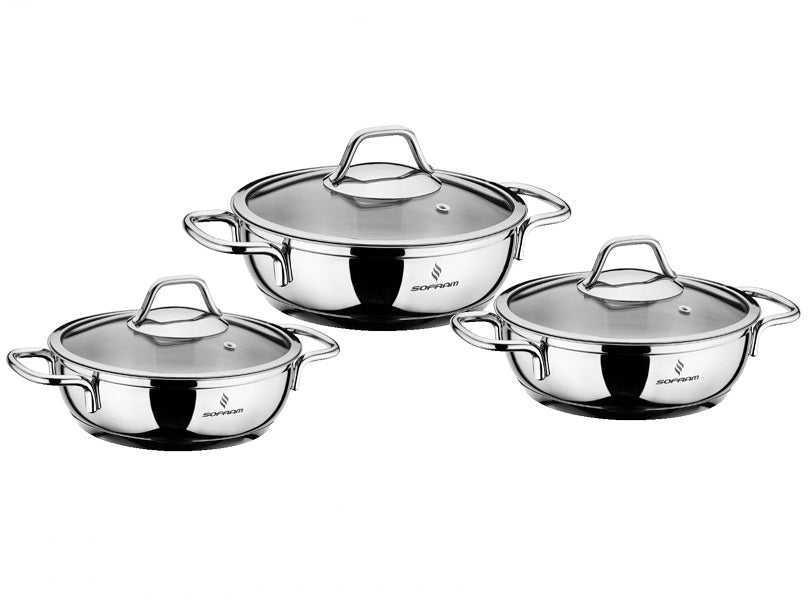 Sofram Cookware Set 6 pcs Egg Pan- Soft