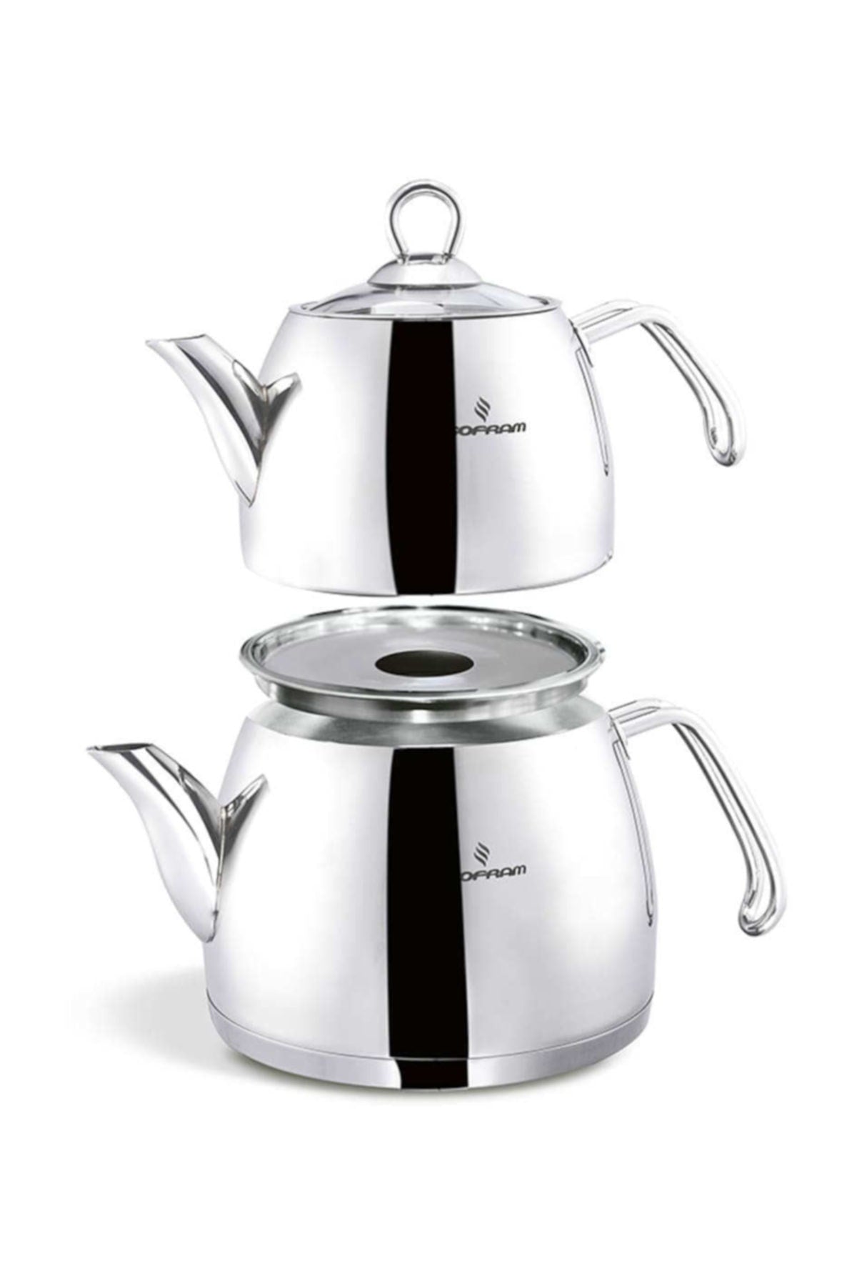 Sofram Vega Tea Pot 17 No Large (3 pcs) - S/Steel